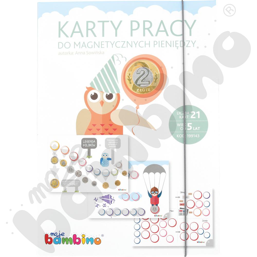 Karty pracy do zestawu magnetycznych pieniędzy Karty pracy do zestawu magnetycznych pieniędzy