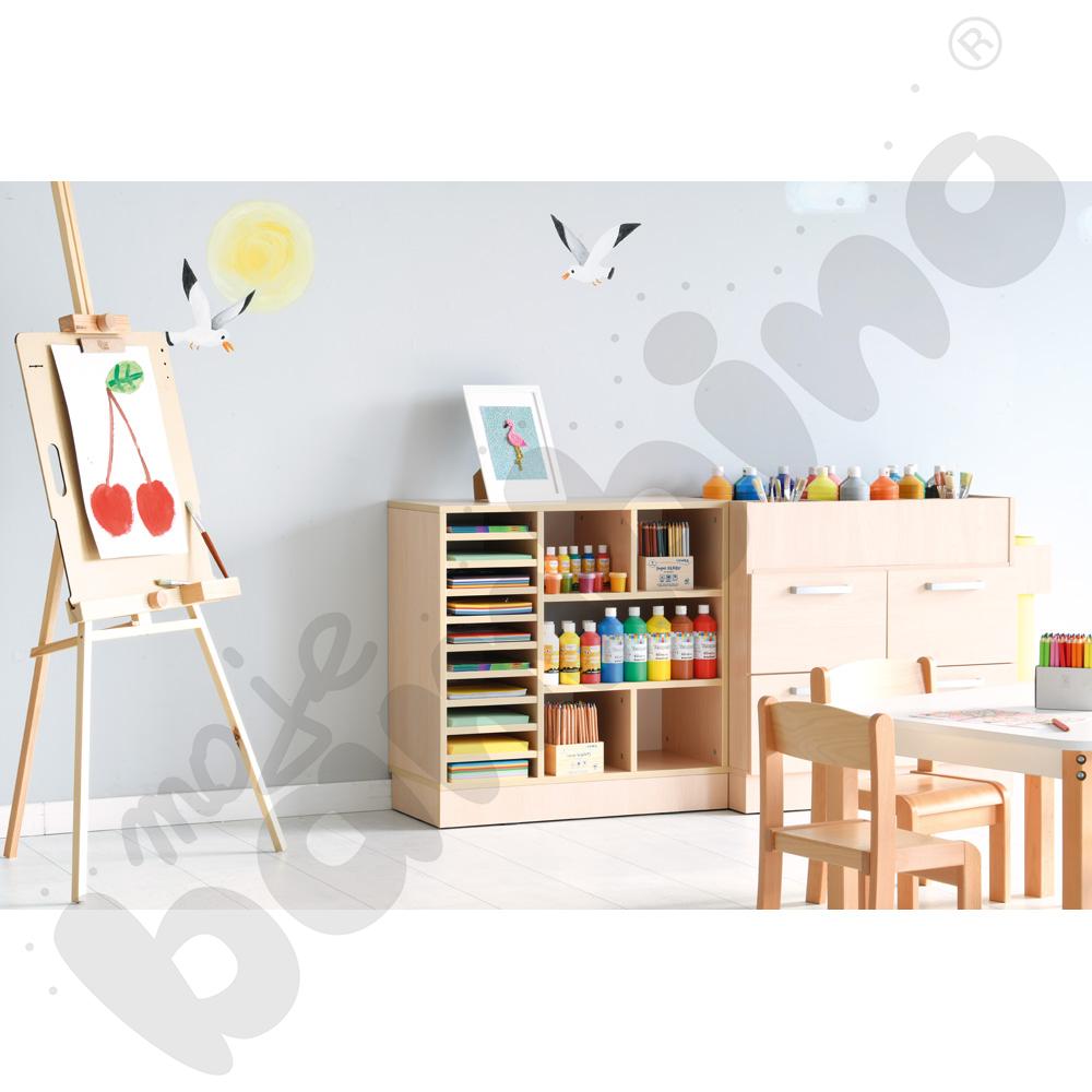 Szafka-organizer Grande - klon jasny  Szafka-organizer Grande - klon jasny