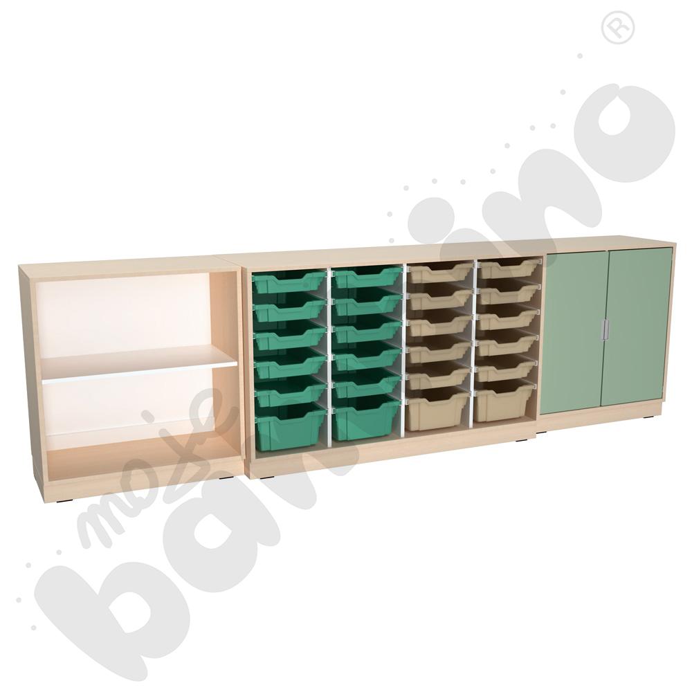 Quadro - zestaw 298 - skrzynia klon jasny 