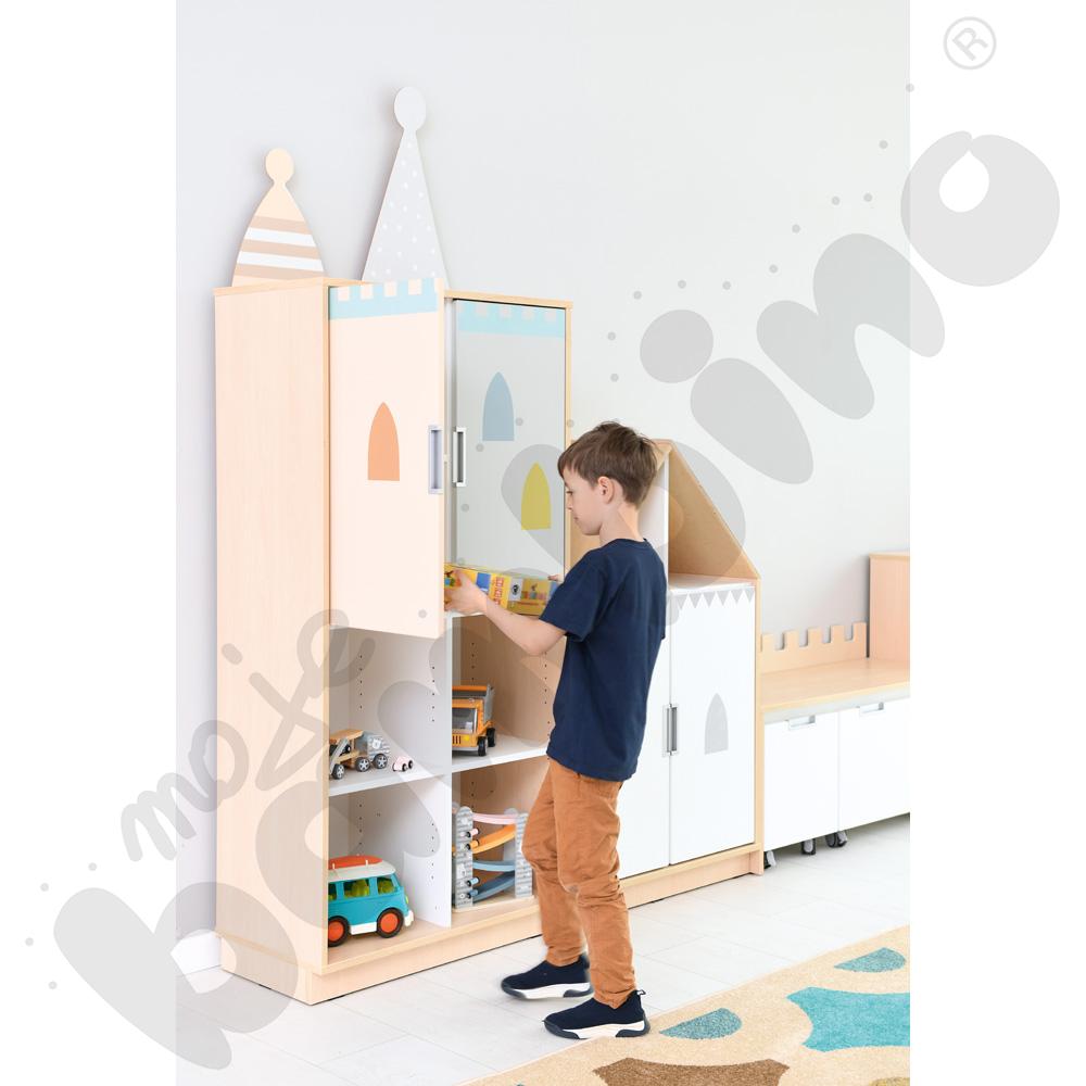 Quadro - zestaw Pałac 90 st., cichy domyk, skrzynia klon jasny