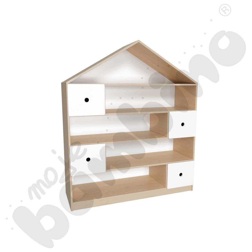 Domek Feria z półkami, klon jasny