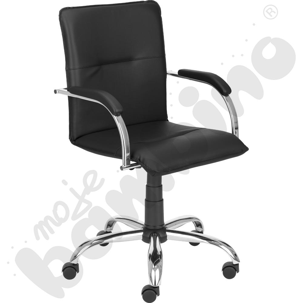 Krzesło obrotowe Samba czarne