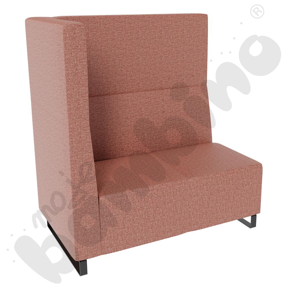 Sofa Universum 2-os. wys. 133 cm, bok średni lewy, tkanina RO11