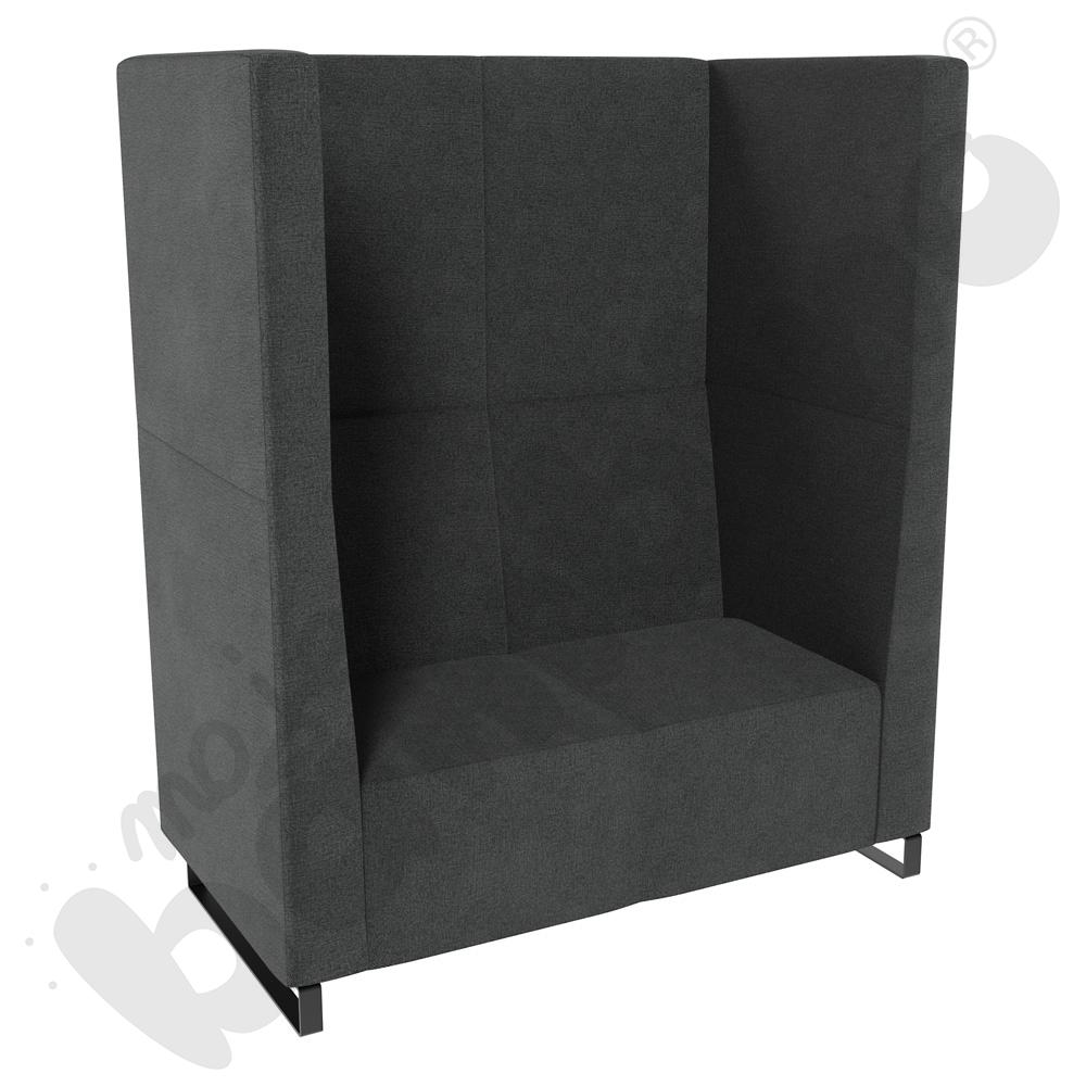 Sofa Universum 2-os. wys. 163 cm, 2 boki wysokie, tkanina KG37