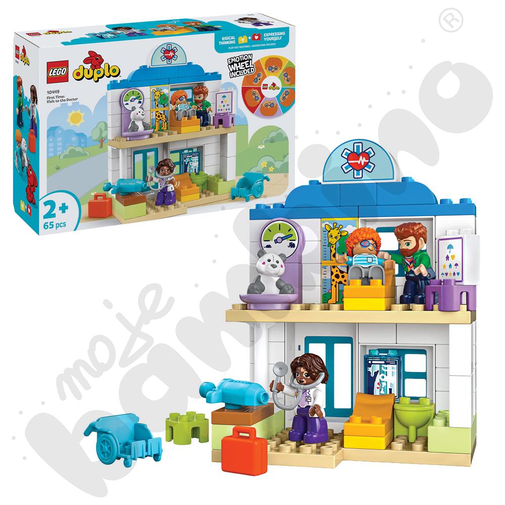 LEGO® Duplo Town Pierwszy raz: Wizyta u lekarza LEGO® Duplo Town Pierwszy raz: Wizyta u lekarza