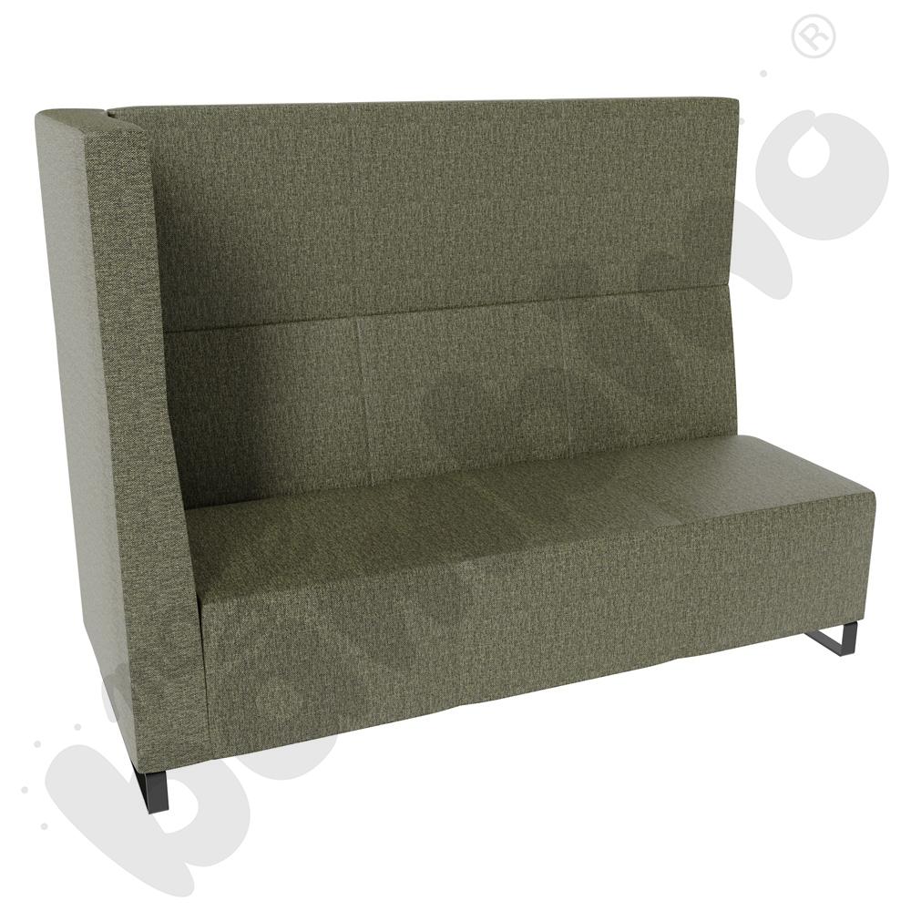 Sofa Universum 3-os. wys. 133 cm, bok średni lewy, tkanina RO27