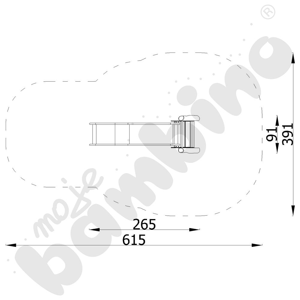 Zjeżdżalnia wolnostojąca 120 Robinio