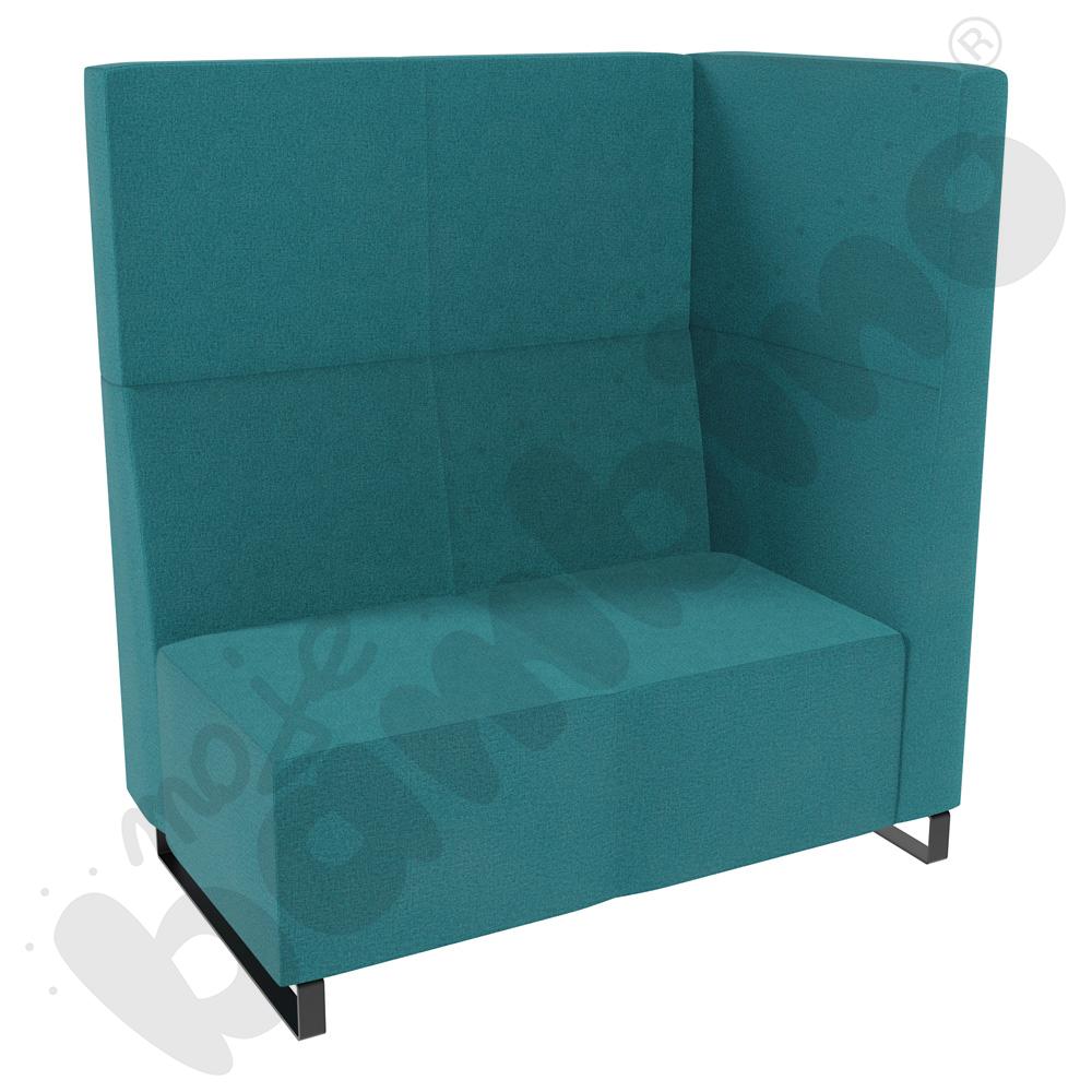 Sofa Universum 2-os. wys. 133 cm, bok średni prawy, tkanina KG08