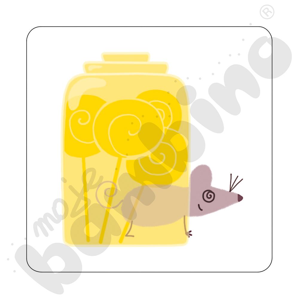 Tafelki magnetyczne - orientacja przestrzenna