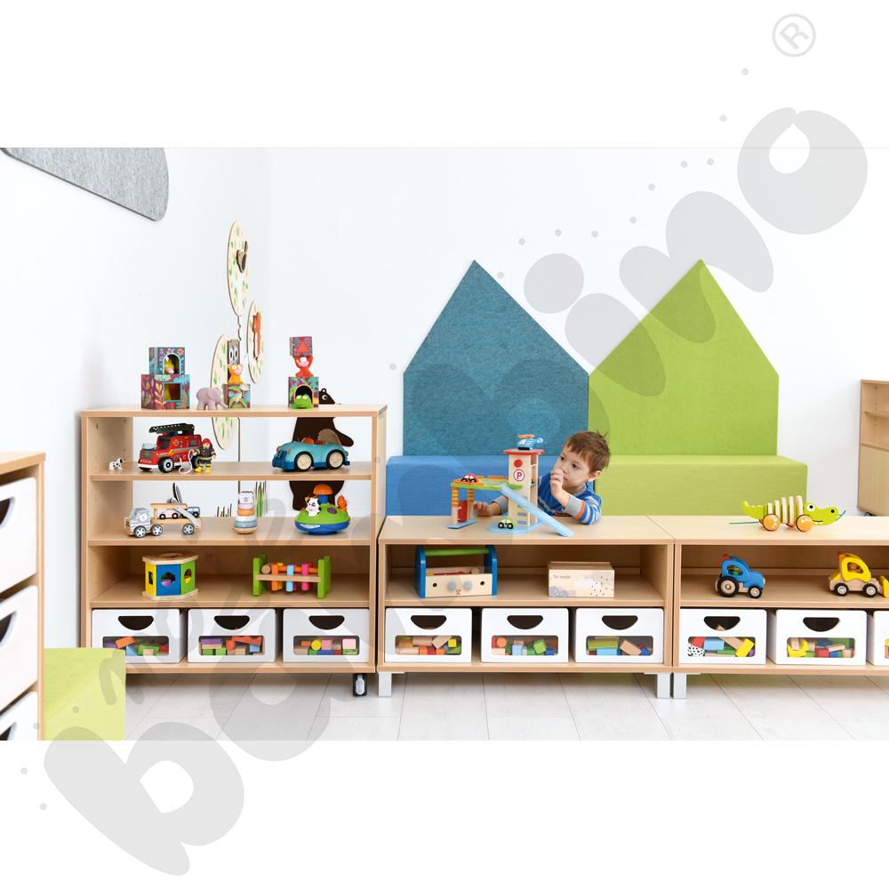 Szafka Flexi M z 1 półką na nóżkach