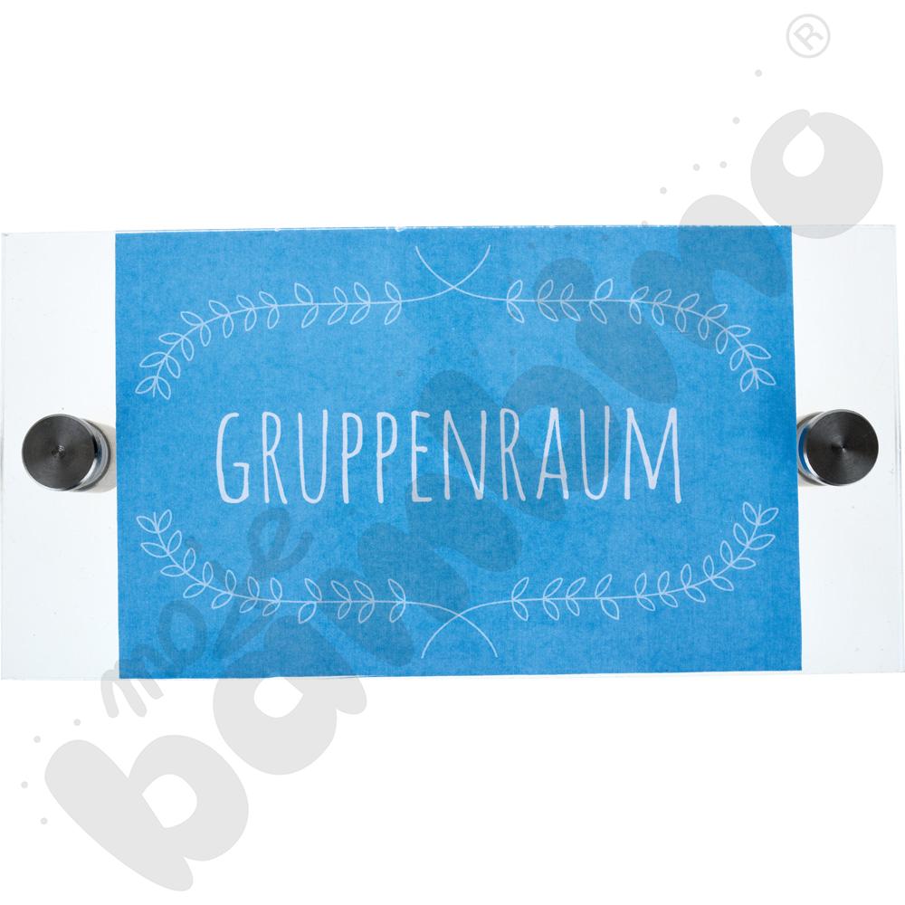 Tabliczka informacyjna przydrzwiowa EuroPLEX 190x95mm Tabliczka informacyjna przydrzwiowa EuroPLEX 190x95mm