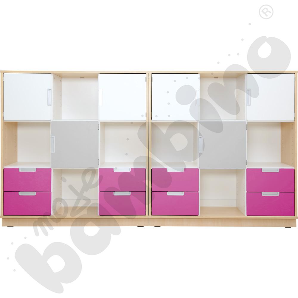Quadro - zestaw 5, 90 st., skrzynia klon jasny