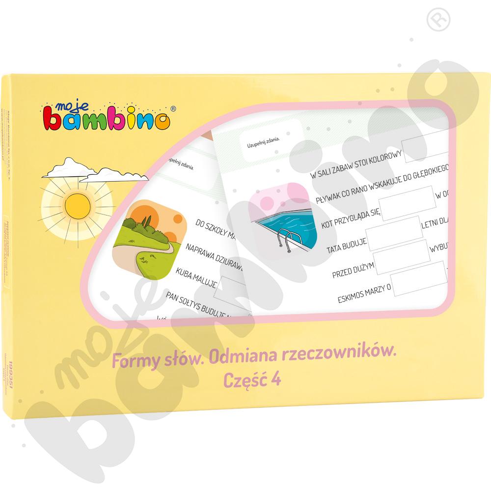 Formy słów. Odmiana rzeczowników. Część 4 Formy słów. Odmiana rzeczowników. Część 4