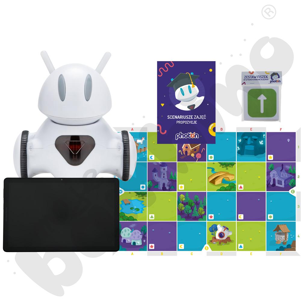 Cyfrowe zasoby - Zestaw: Robot Photon EDU rozszerzony + tablet 12,7'' Cyfrowe zasoby - Zestaw: Robot Photon EDU rozszerzony + tablet 12,7''