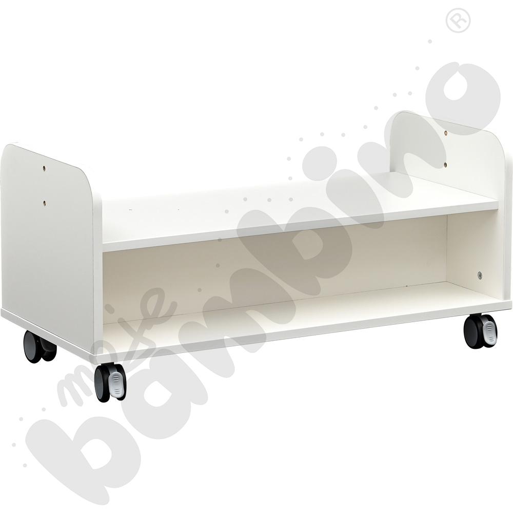 Quadro - mobilna szafka do kącików - biała