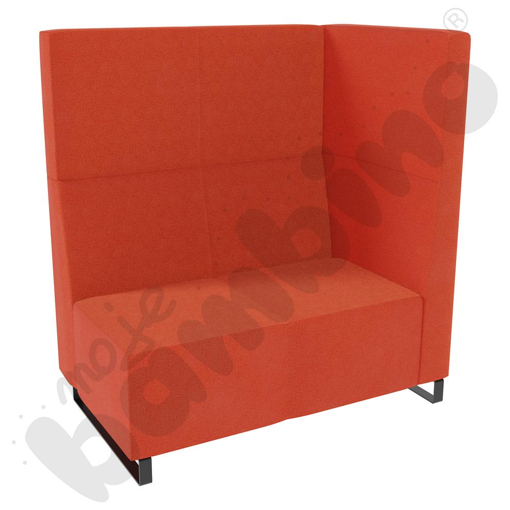 Sofa Universum 2-os. wys. 133 cm, bok średni lewy, tkanina KG17