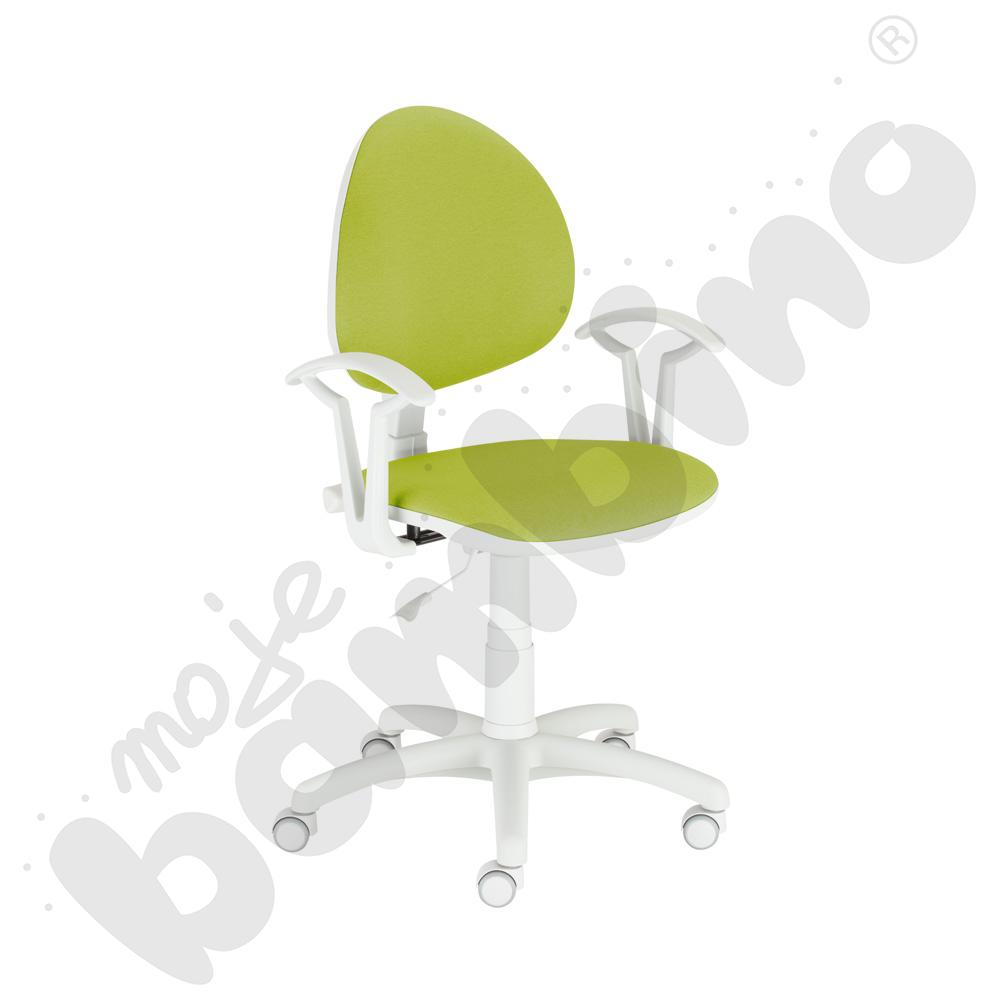 Krzesło obrotowe Smart limonka