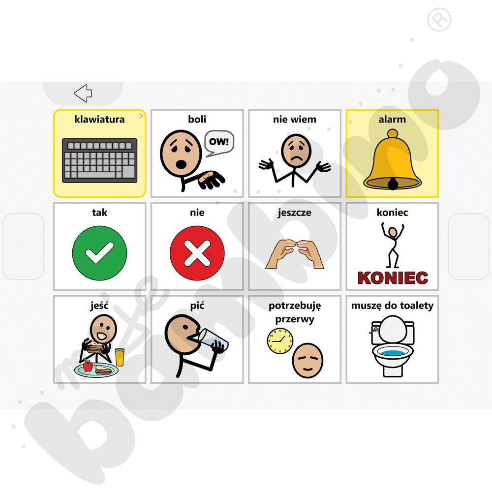 neuroTAB - tablet z oprogramowaniem do komunikacji alternatywnej