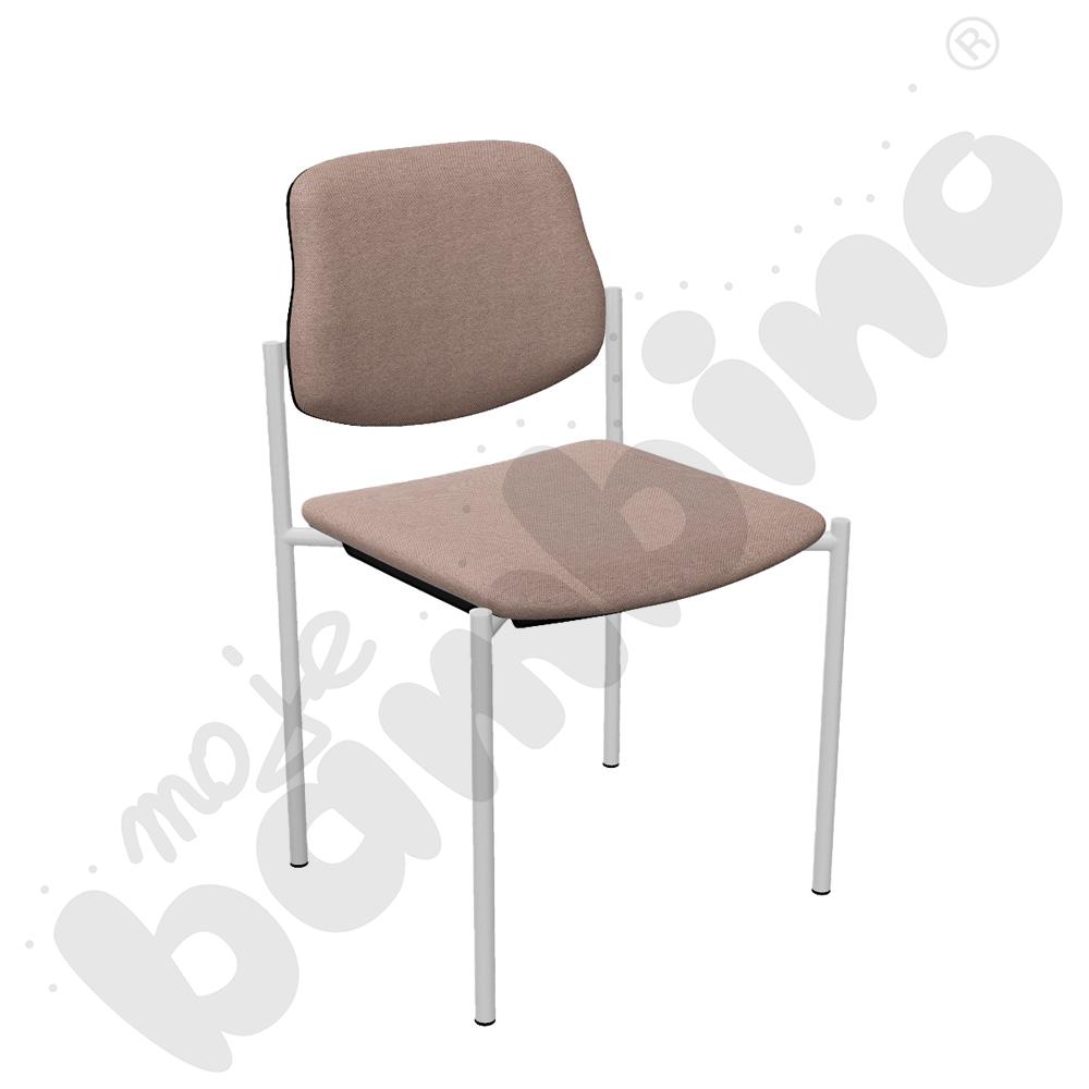 Krzesło konferencyjne Styl - beżowy melanż