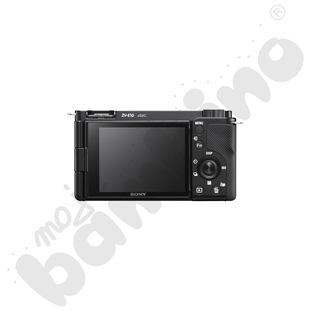 Aparat fotograficzny Sony ZV-E10 do wideoblogów z wymiennymi obiektywami