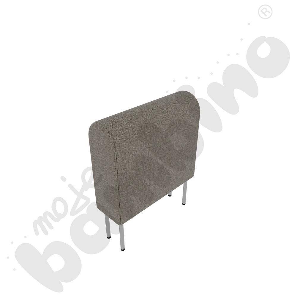 Moduł Versa 60x20x74 cm z plastikowymi stopkami, stelaż jasnoszary, tkanina RO37 Moduł Versa 60x20x74 cm z plastikowymi stopkami, stelaż jasnoszary, tkanina RO37