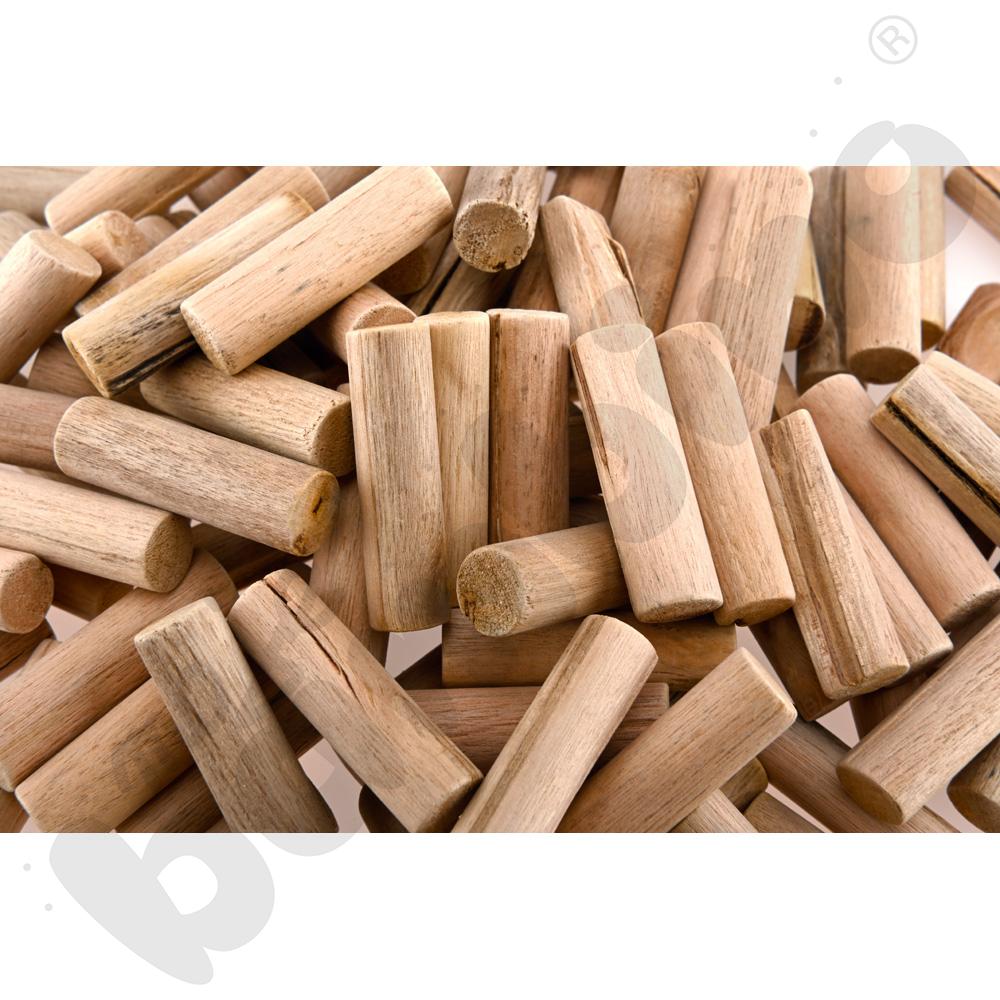 Drewniane patyczki krótkie, 250 g