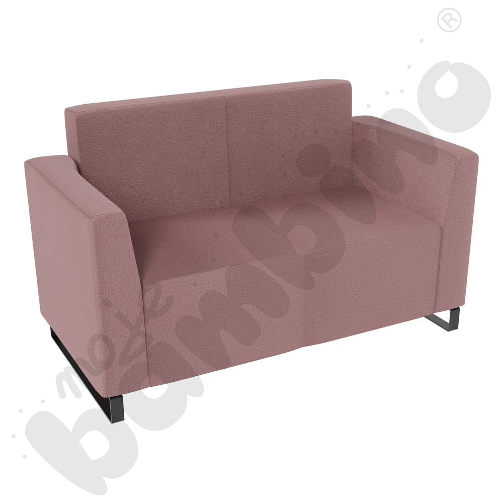 Sofa Universum 2-os. wys. 82 cm, 2 boki niskie, tkanina KG19
