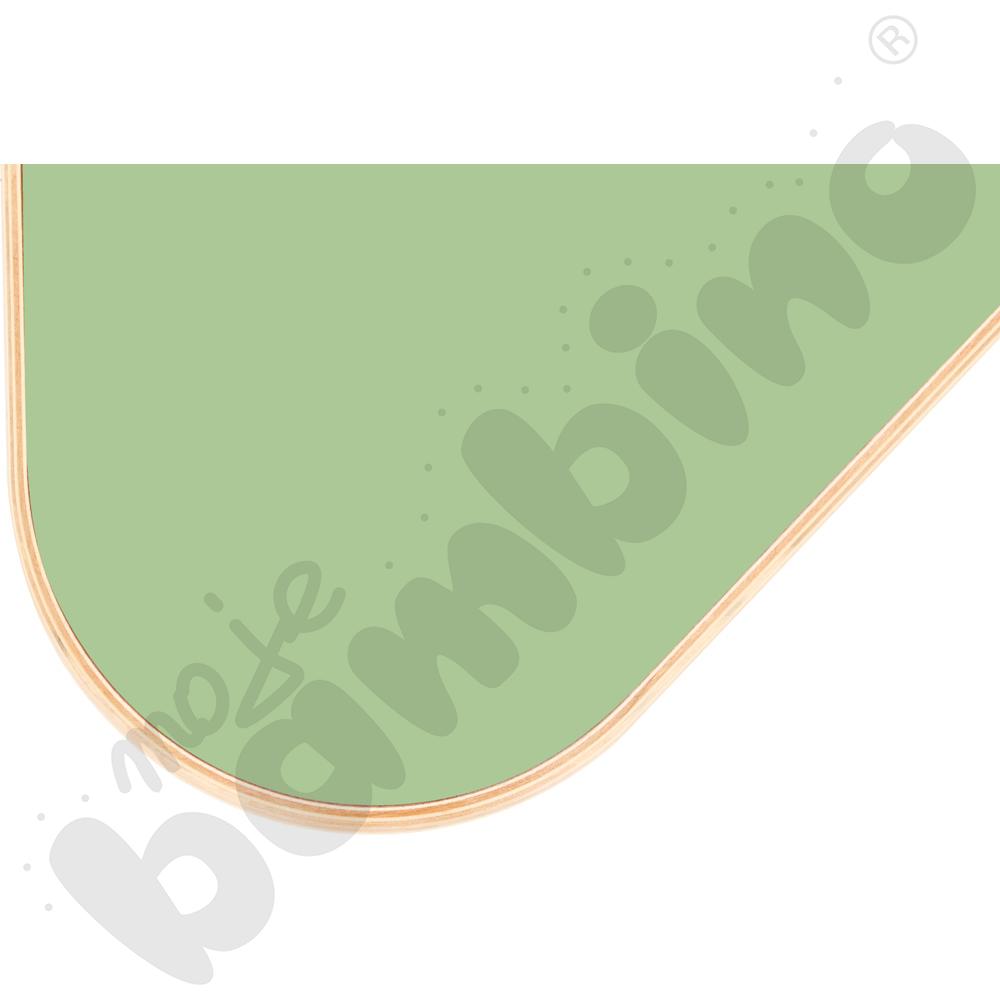Stół Flexi trójkątny - zielony