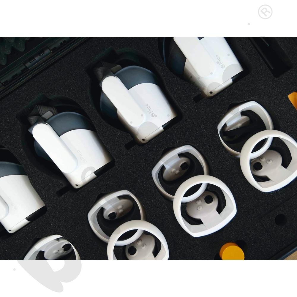 Zestaw: 8 x Gogle VR PICO NEO 3 Enterprise 256 GB z walizką ładującą