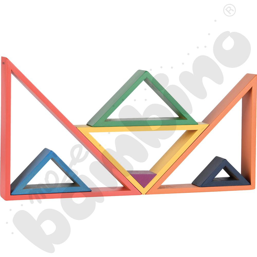 Tęczowe trójkąty