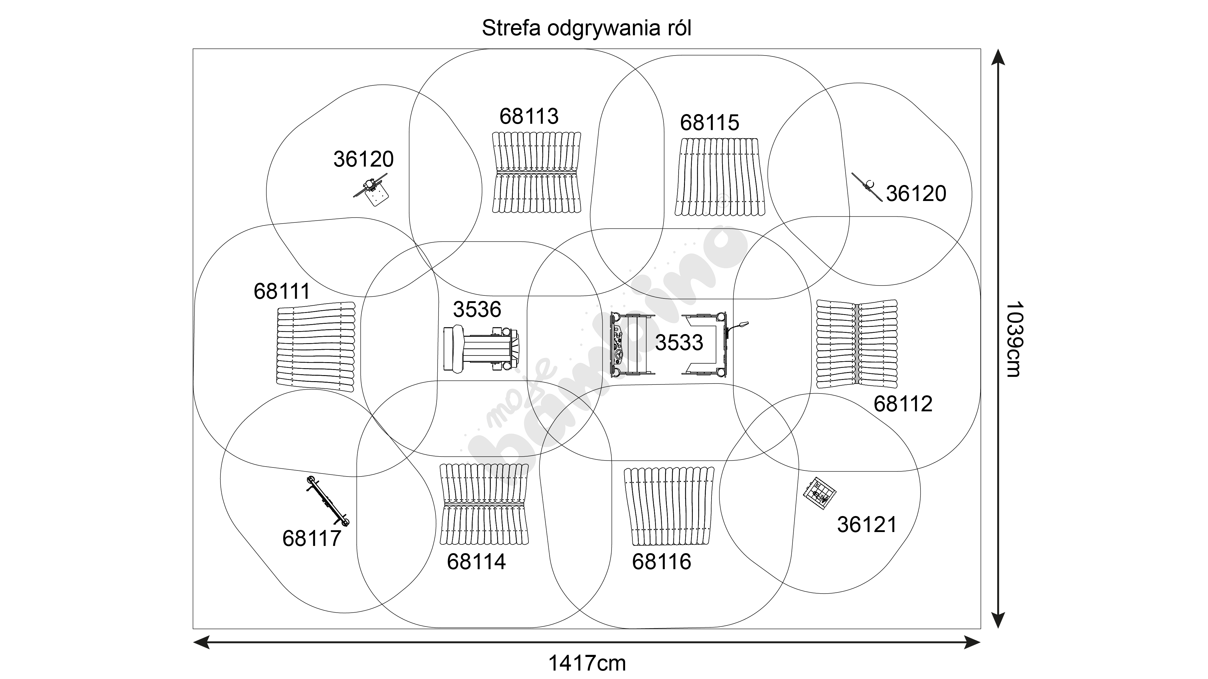 Aktywne Place Zabaw zestaw 4