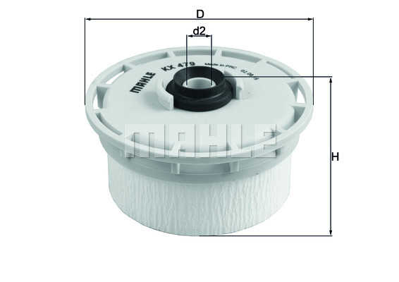 Filtr paliwa MAHLE KX 479D