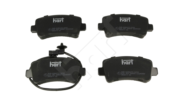 Klocki hamulcowe HART 228 856