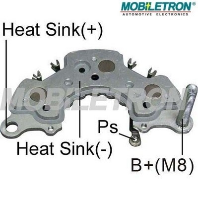 Mostek prostowniczy alternatora MOBILETRON RH-85