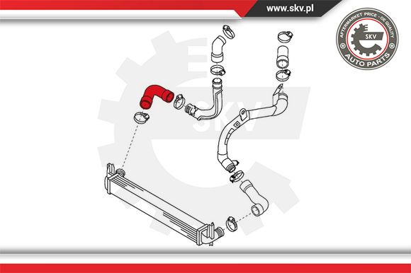 Przewód powietrza doładowującego ESEN SKV 24SKV190