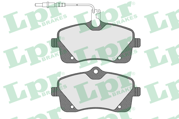 Klocki hamulcowe LPR 05P1601