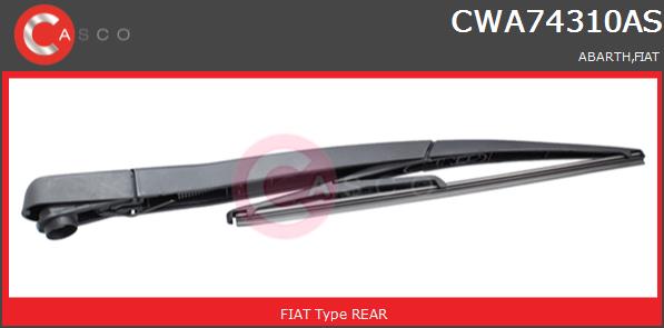 Ramię wycieraczki CASCO CWA74310AS