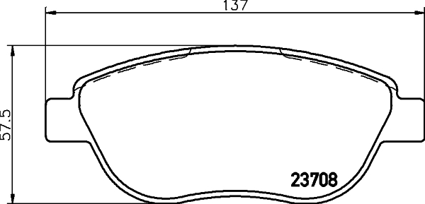 Klocki hamulcowe HELLA 8DB 355 011-331