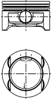 Tłok KOLBENSCHMIDT 40386600