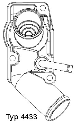 Termostat WAHLER 4433.92D