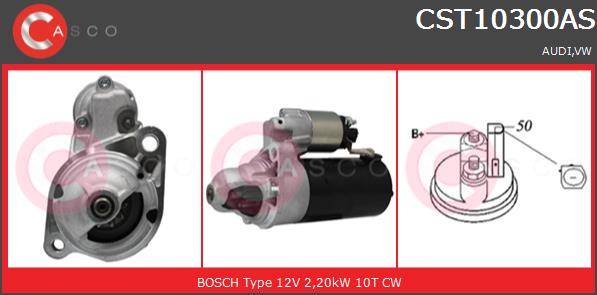 Rozrusznik CASCO CST10300AS