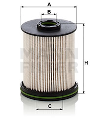 Filtr paliwa MANN-FILTER PU 9012/1 z