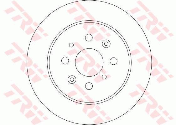 Tarcza hamulcowa TRW DF4402