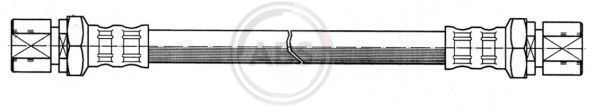 Przewód hamulcowy elastyczny A.B.S. SL 4941