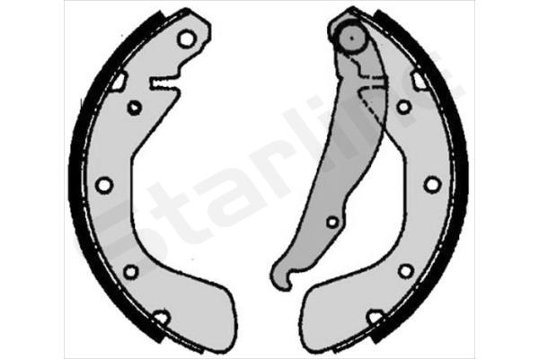 Zestaw szczęk hamulcowych STARLINE BC 06790