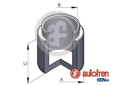 Tłoczek zacisku hamulcowego AUTOFREN SEINSA D02534