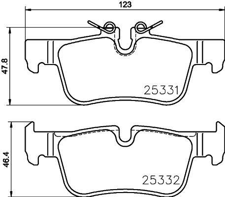 Klocki hamulcowe BREMBO P 06 094