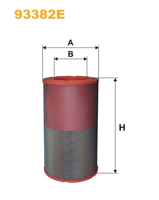 Filtr powietrza WIX FILTERS 93382E