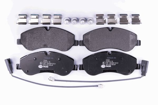 Klocki hamulcowe HELLA 8DB 355 020-691