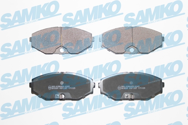Klocki hamulcowe SAMKO 5SP1357